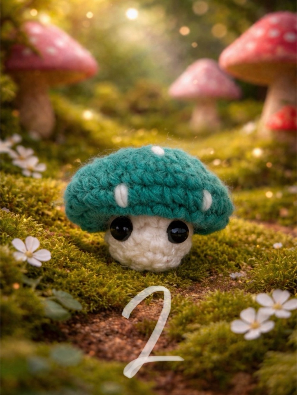 Mix and Match Crochet Popping Mushrooms - Picture 3 of 6